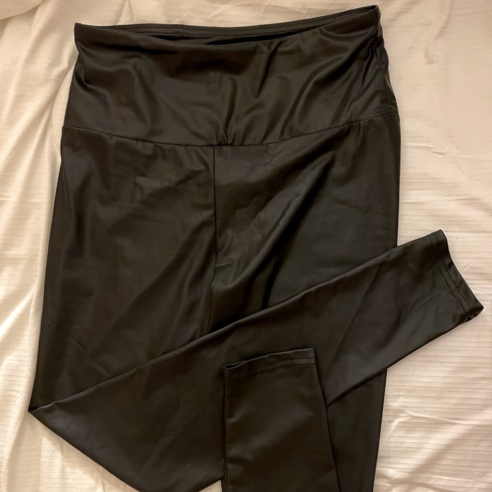Thin Leather Pants